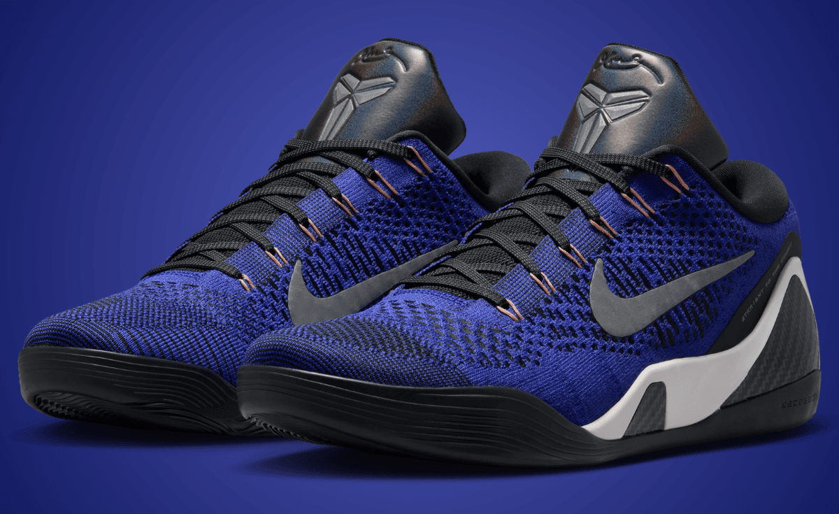 Nike Kobe 9 Elite Low Protro in EYBL exclusive colorway, inspired by Rucker Park basketball heritage
