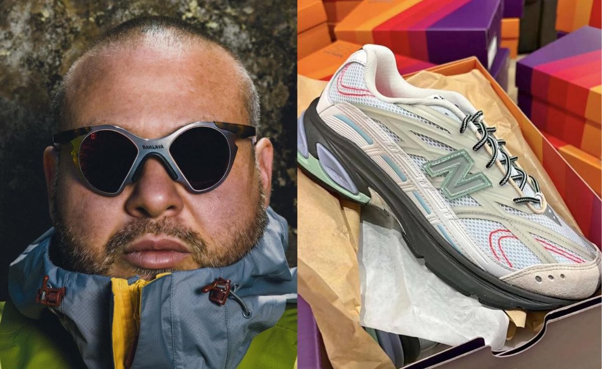 Action Bronson New Balance 2811 White and Blue colorway collaboration sneaker affected by pre-release theft