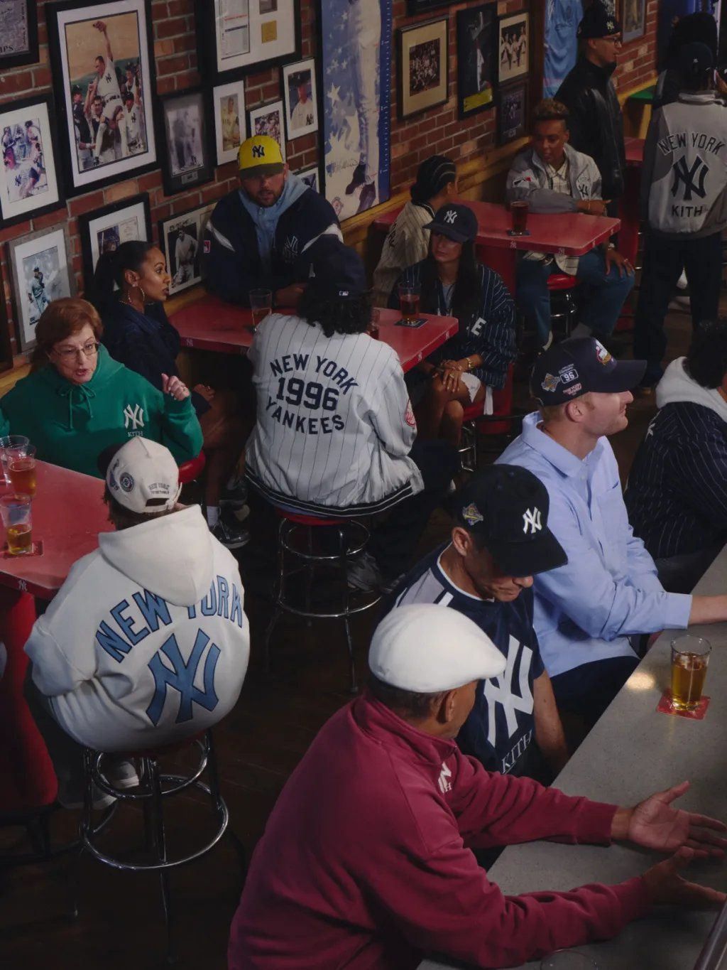 Kith x MLB collection celebrating the 1996 Yankees World Series championship