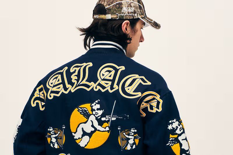 Palace Skateboards Summer 2026 lookbook featuring mesh jerseys, racing-inspired headwear, and linen pieces