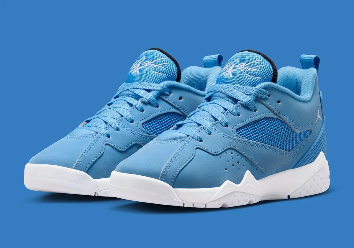 Jordan MVP 92 in Pantone colorway showing upper construction and midsole details
