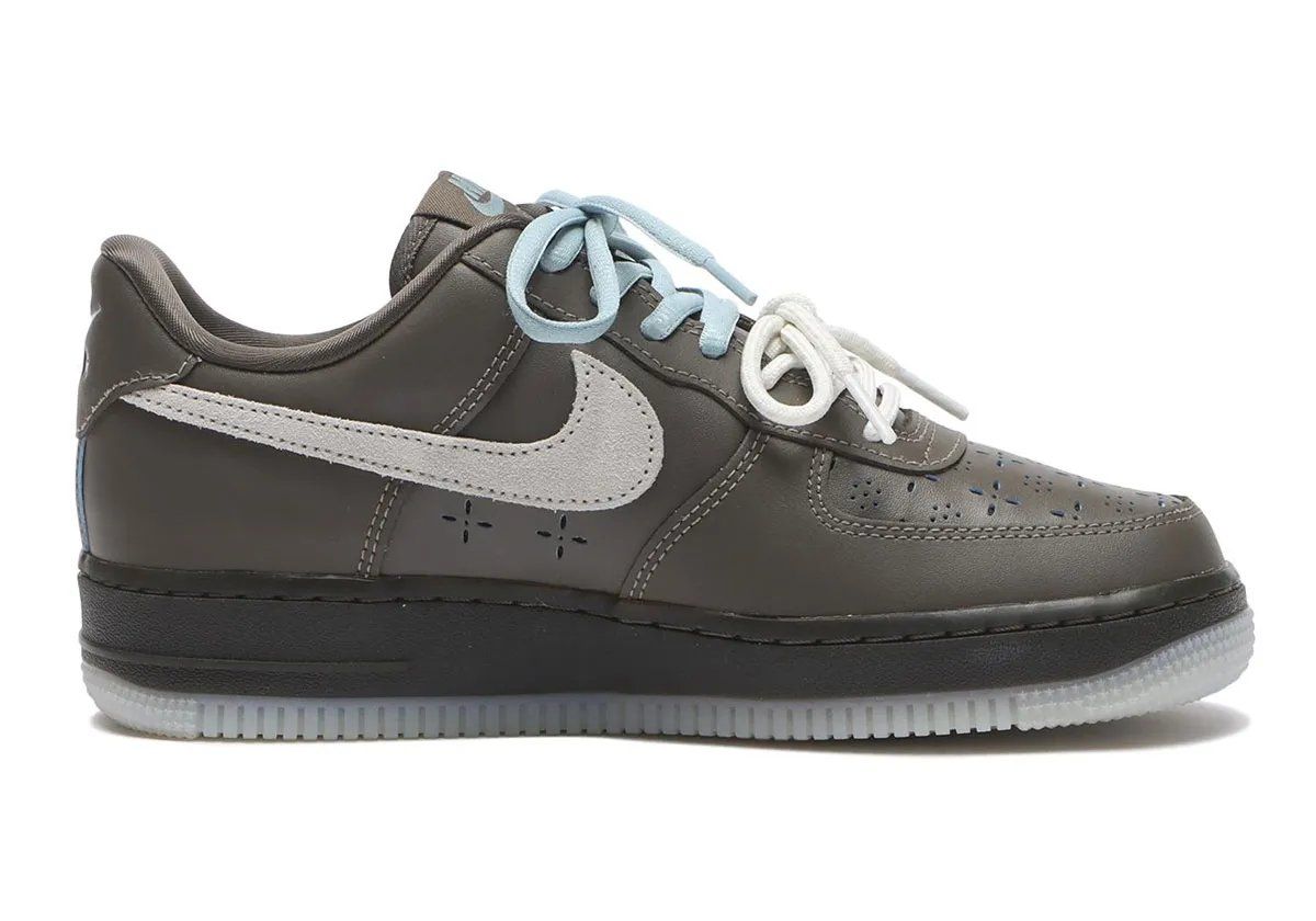 Nike Air Force 1 Low with refined feminine-focused design details and proportional silhouette