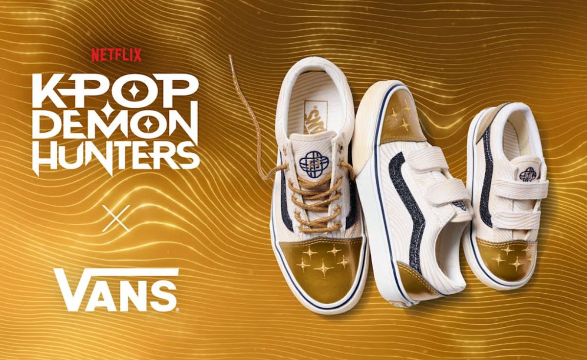 Vans Old Skool x K-Pop Demon Hunters Goes Gold