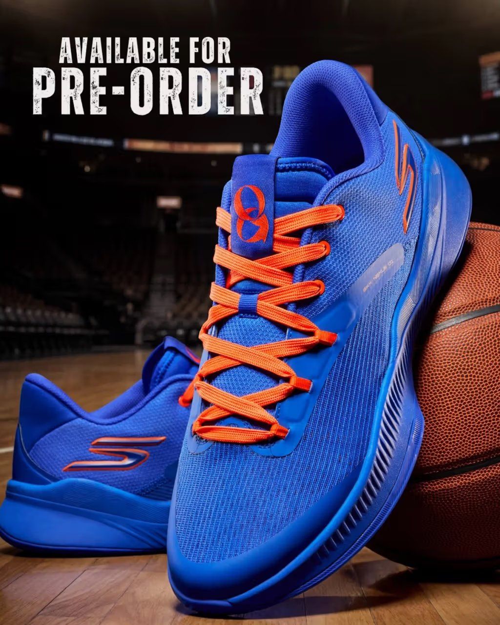 Skechers OG Anunoby NYC Blue sneaker in blue colorway