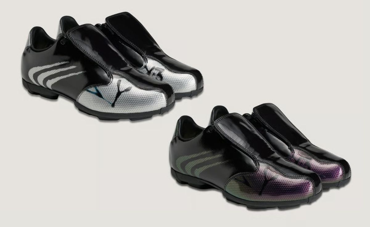 CHITO x adidas Y-3 F50+ Tunit Pack featuring black pair with iridescent toe accents and silver variant