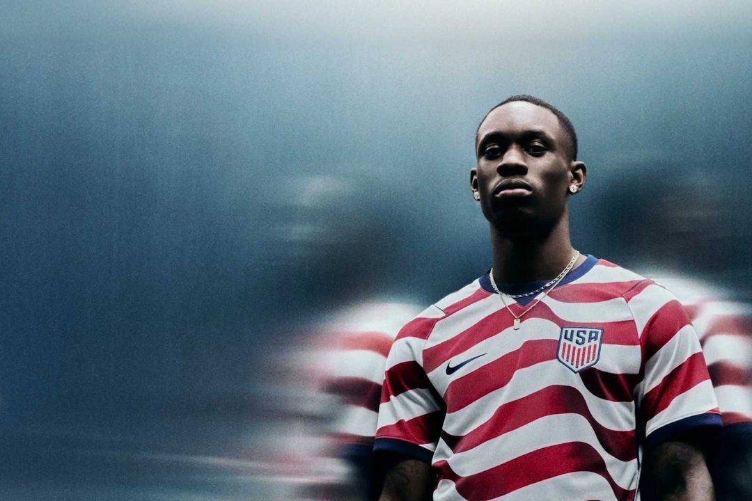Nike U.S. Soccer collection pieces blending technical football aesthetics with contemporary streetwear styling