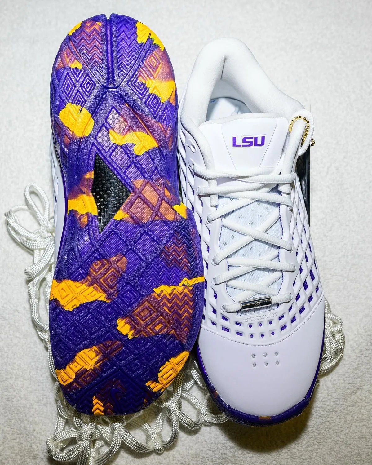 Nike Kobe 3 Protro Low in LSU player exclusive colorway for March Madness