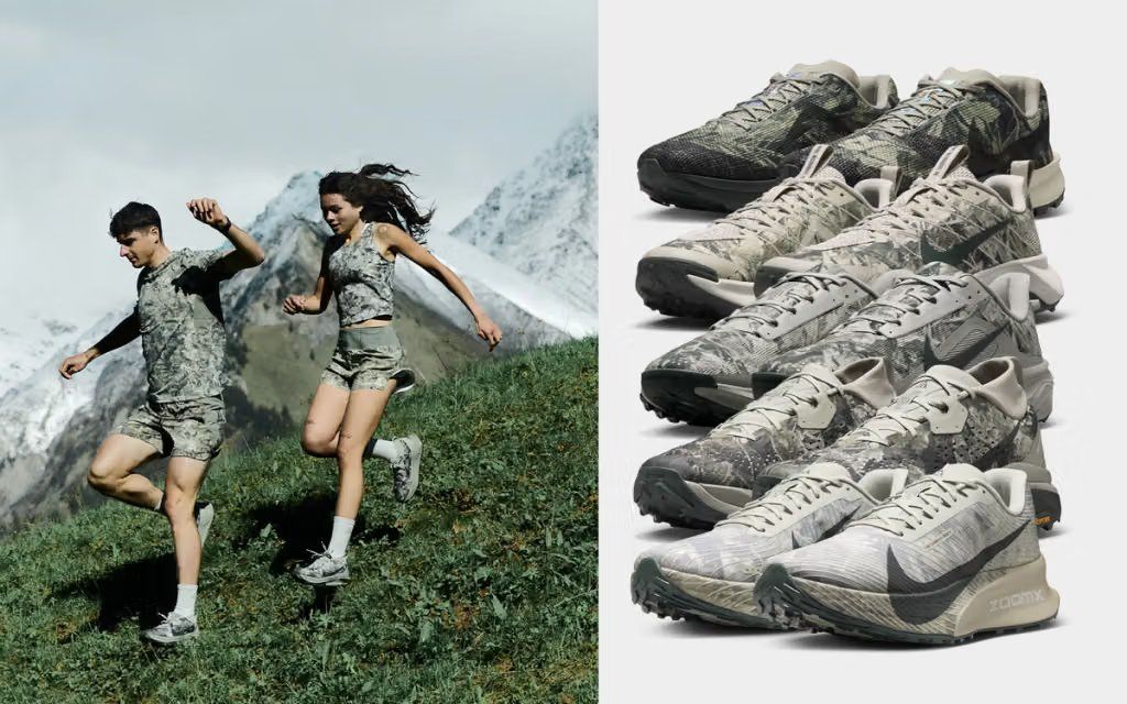 Nike ACG trail collection inspired by Alpine mountain terrain and weather conditions