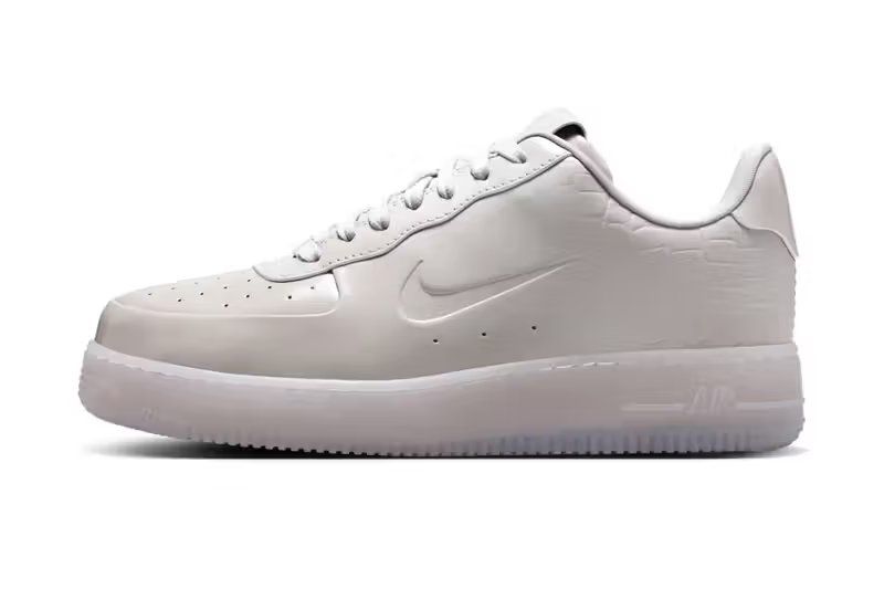 Nike Air Force 1 Low Made in Italy Pack featuring College Gray and Black colorways with premium European craftsmanship