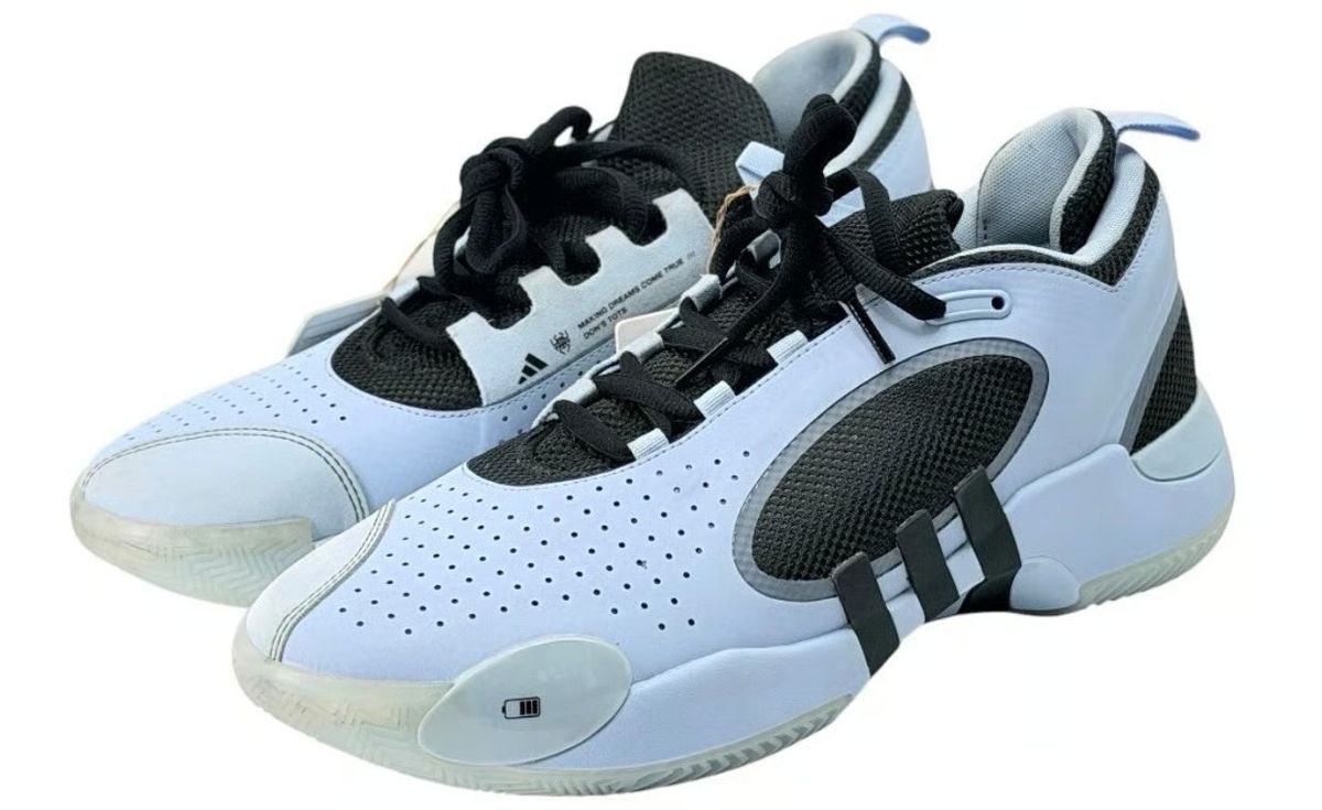 adidas DON Issue 5 Scott's Tots sample colorway in white and black with Office episode references