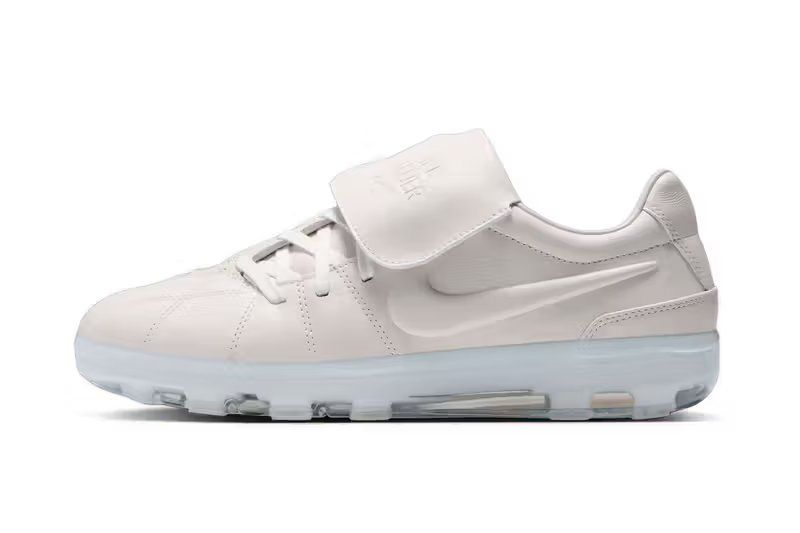 Nike Atelier Total 90 "Sail" white leather soccer boot with snakeskin overlay details