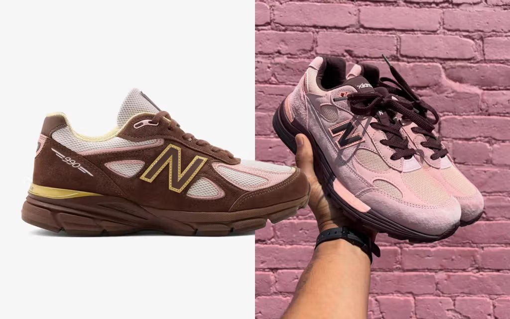 New Balance Chocolate City collection featuring the 990v4 and 992 silhouettes in tonal brown colorway