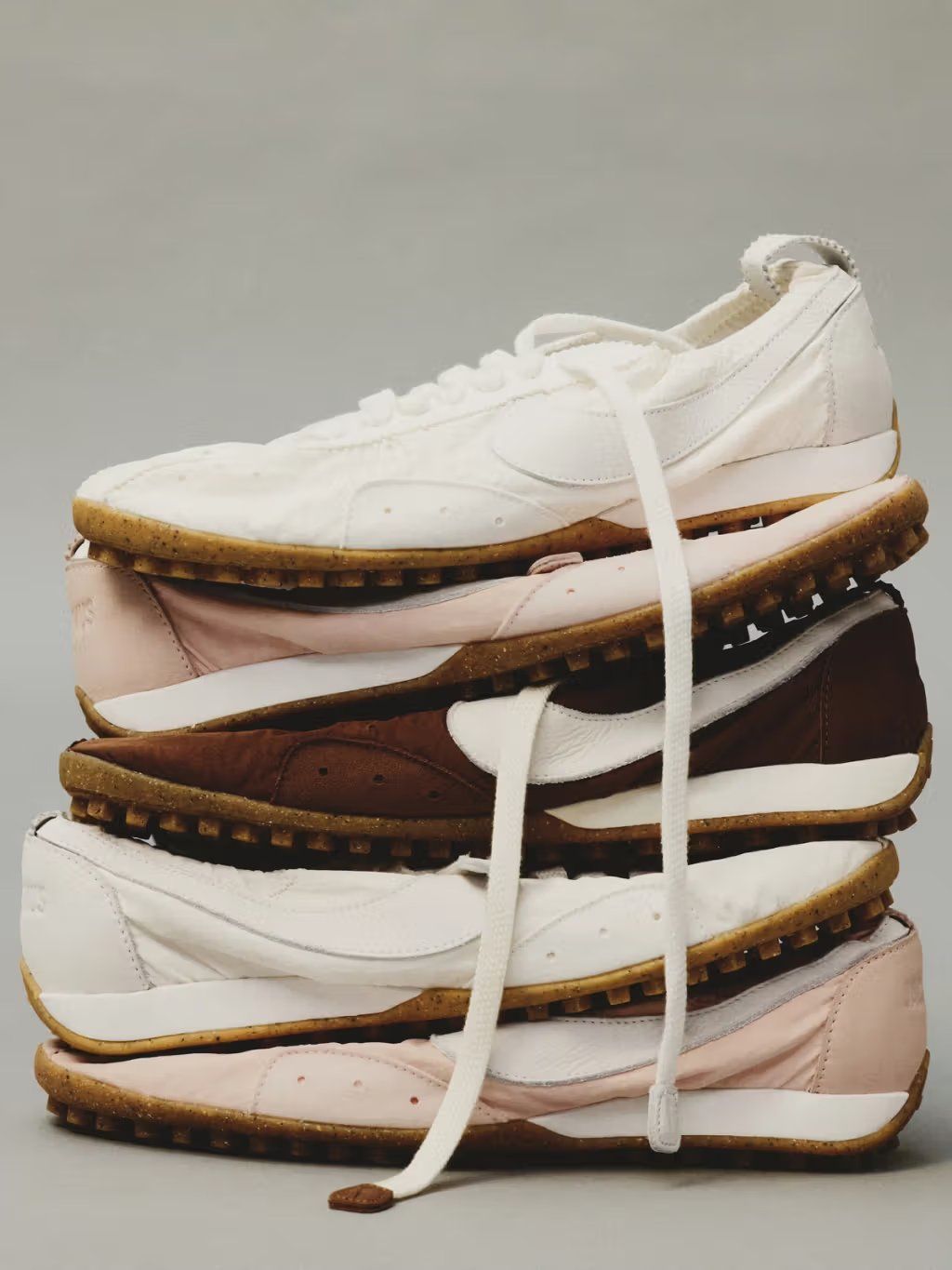 Jacquemus x Nike Moon Shoe collaboration in unreleased colorway