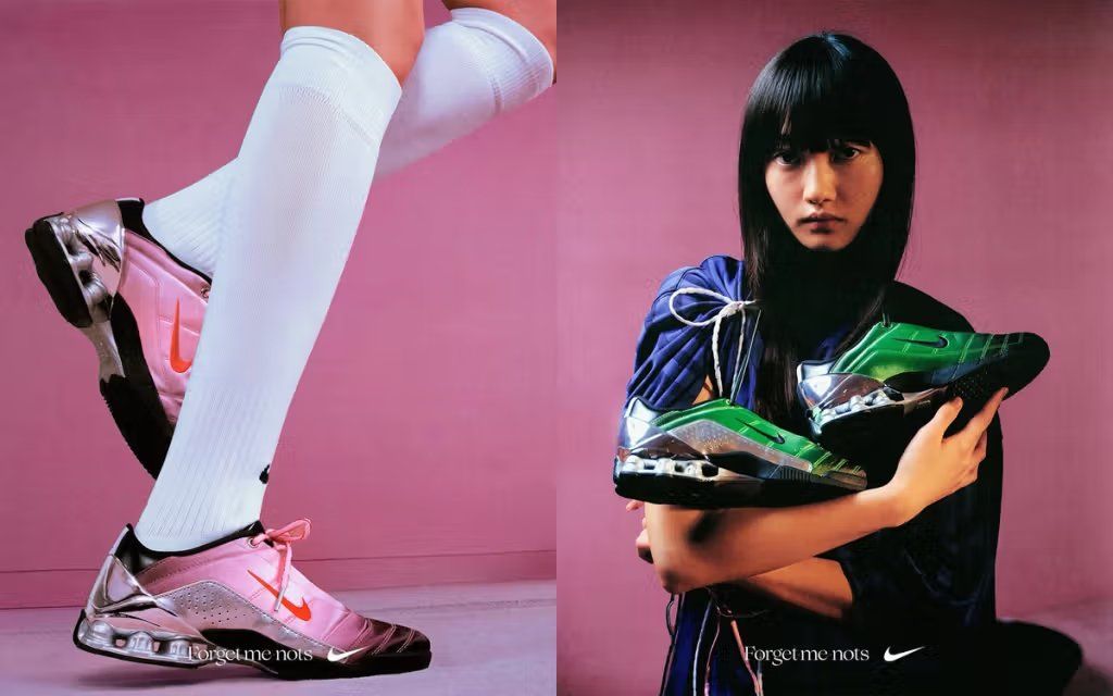 Nike Total 90 Shox Magia in Forget-Me-Nots collaboration colorway, June 2026 release