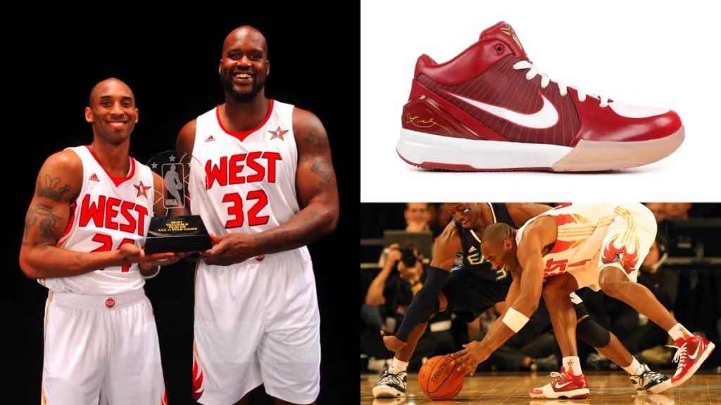 Nike Kobe 4 Protro All-Star colorway basketball sneaker