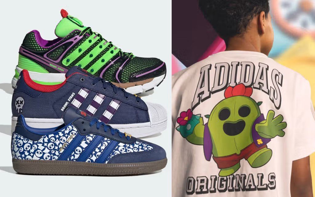 Adidas AdiStar Control 5 x Brawl Stars collaboration sneaker