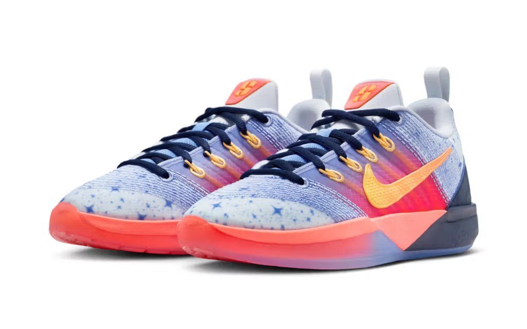 Nike Sabrina 3 in star-spangled patriotic colorway with red, white, and blue upper construction
