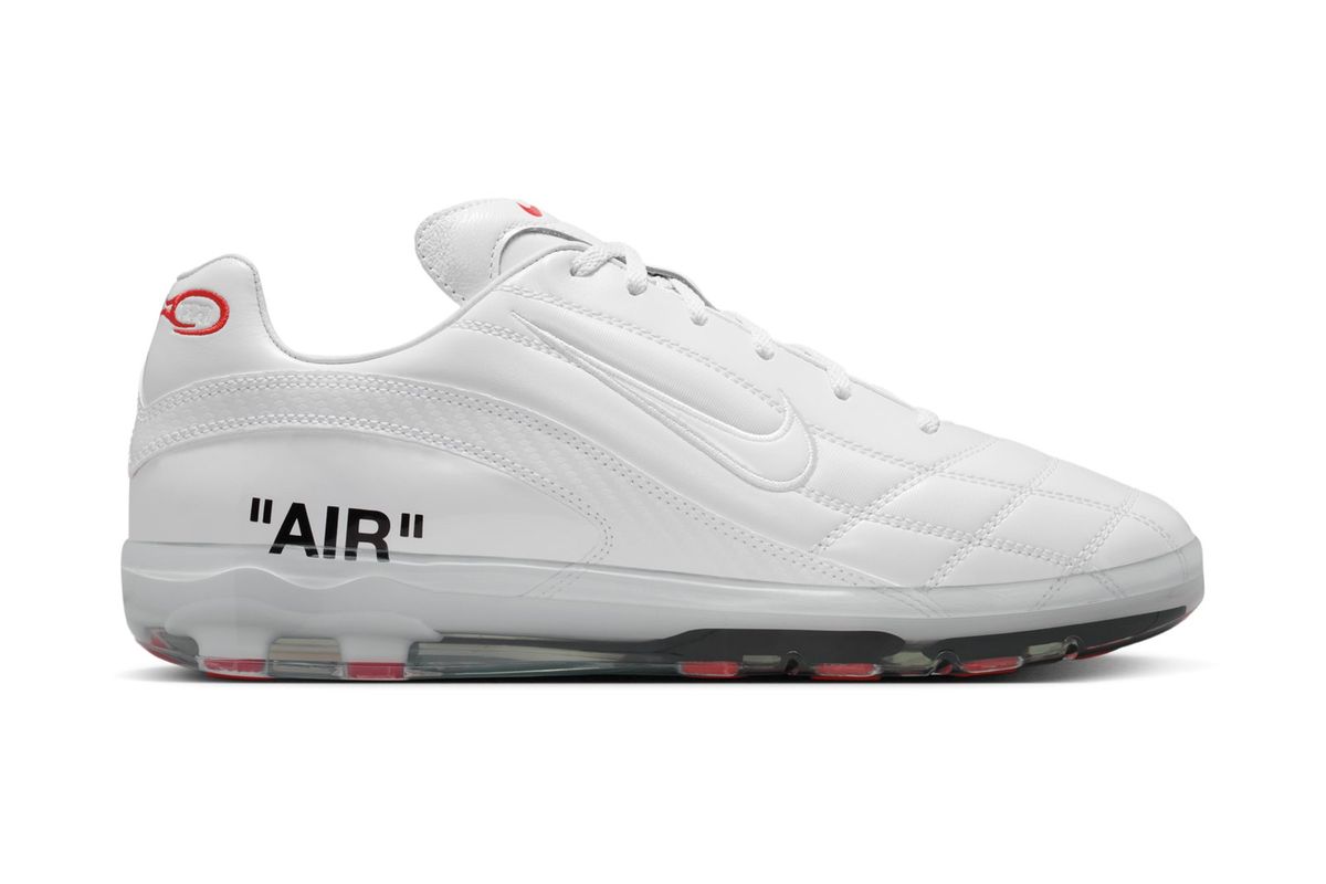 Nike Cryoshot Zoom M9 Team USA colorway from Virgil Abloh Archive collection, releasing June 2026