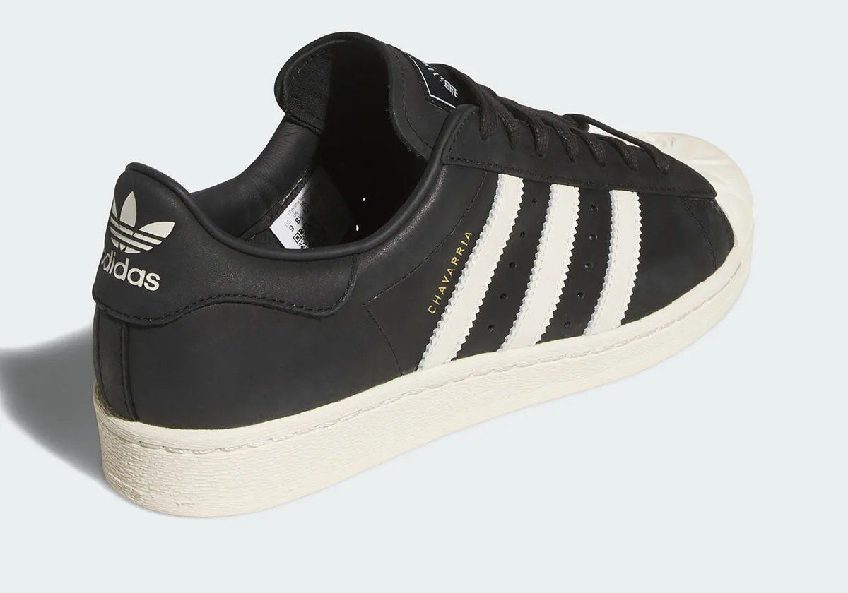 adidas Superstar with rose floral detailing designed by Willy Chavarria, featuring the classic shell toe and three stripes with ornamental accents