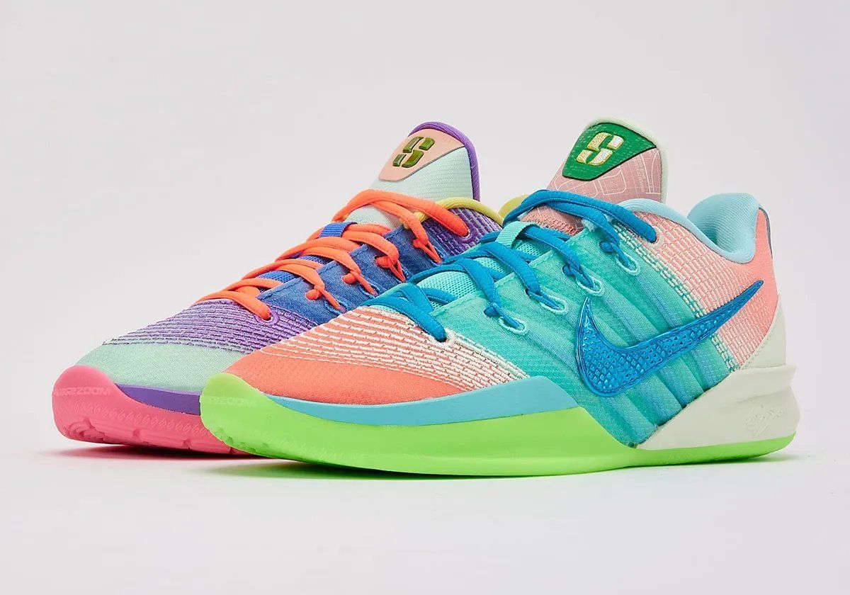 Nike Sabrina 3 "What The" multicolor hybrid sneaker featuring design elements from past colorways, releasing April 1, 2026