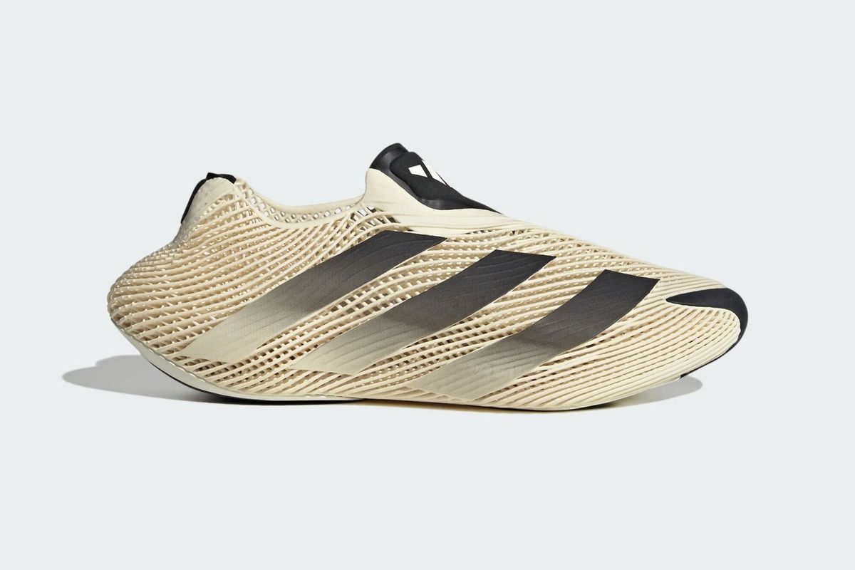 adidas Futurecool Off White colorway in neutral tones with Core Black accents, limited to 400 pairs