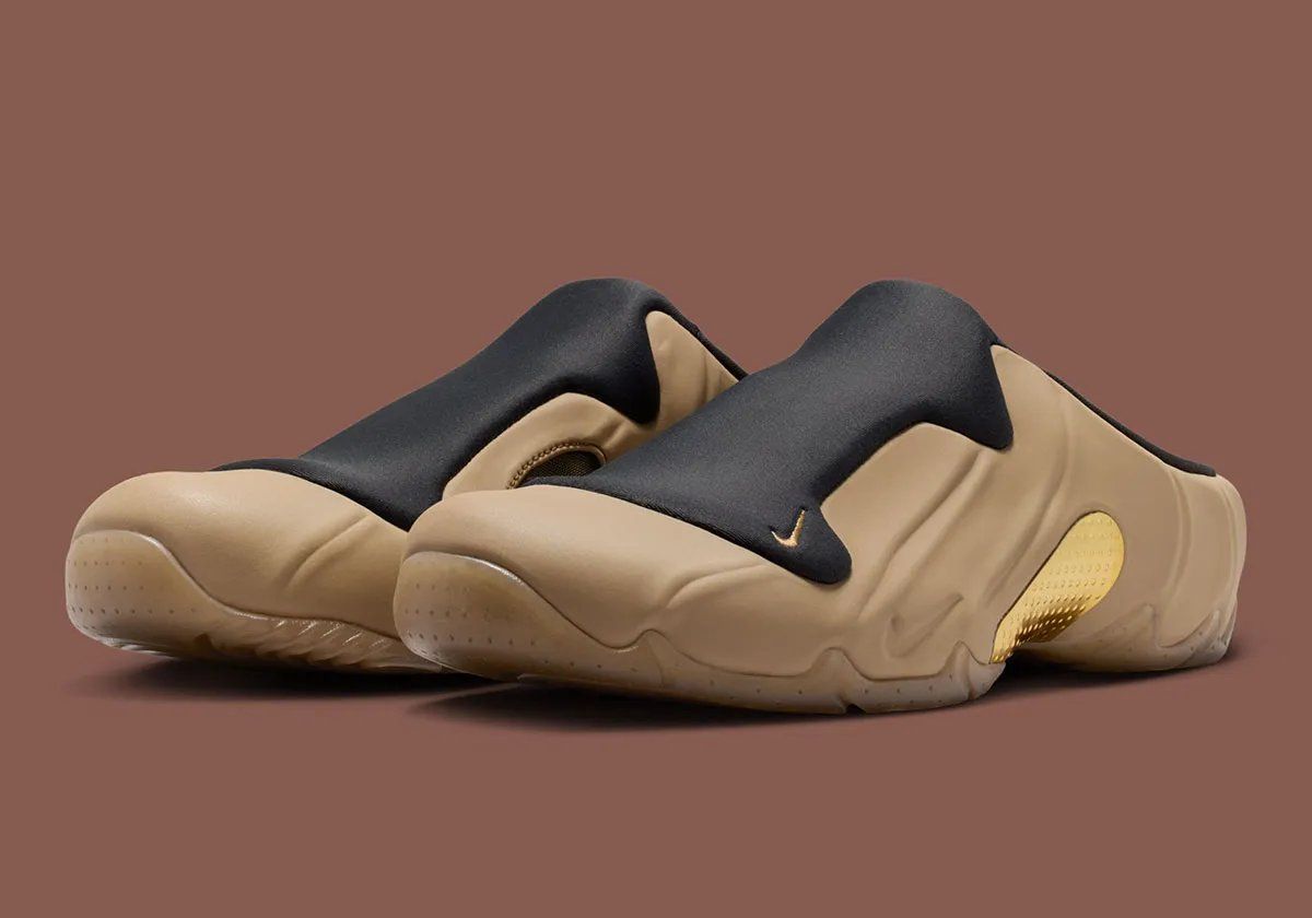 Nike Clogposite in Parachute Beige with composite upper and clog-inspired sole unit