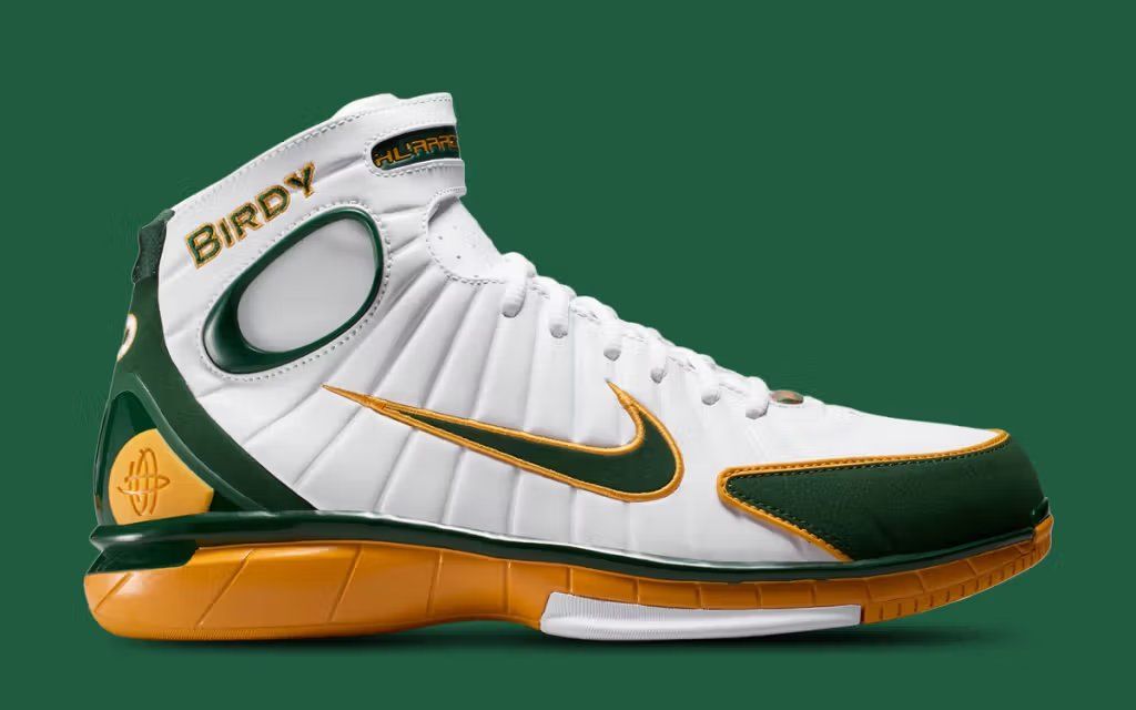 Nike Air Zoom Huarache 2K4 Sue Bird player exclusive PE colorway