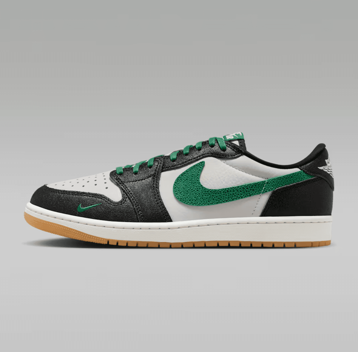 Air Jordan 1 Low OG 'Phantom and Pine Green'