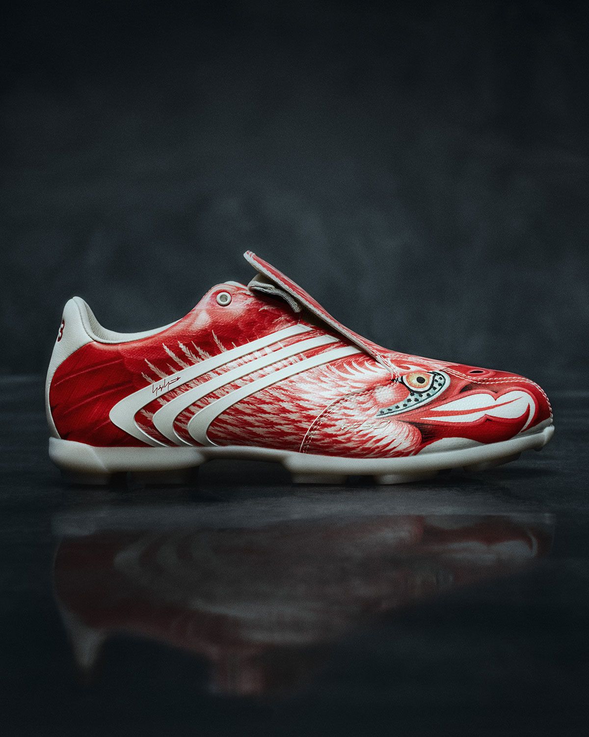 Adidas Y-3 F50 TUNIT Beast Pack lifestyle and performance editions featuring Wolf, Dragon, Tiger, and Eagle colorways inspired by Japanese mythology