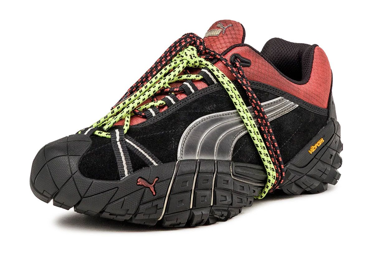 A$AP Rocky x PUMA Straycat sneaker with Vibram outsole and distressed SideStripe detail