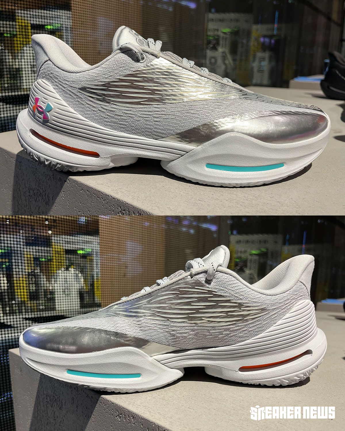 Under Armour Fox 3 Gamer colorway multi-color edition worn by De'Aaron Fox