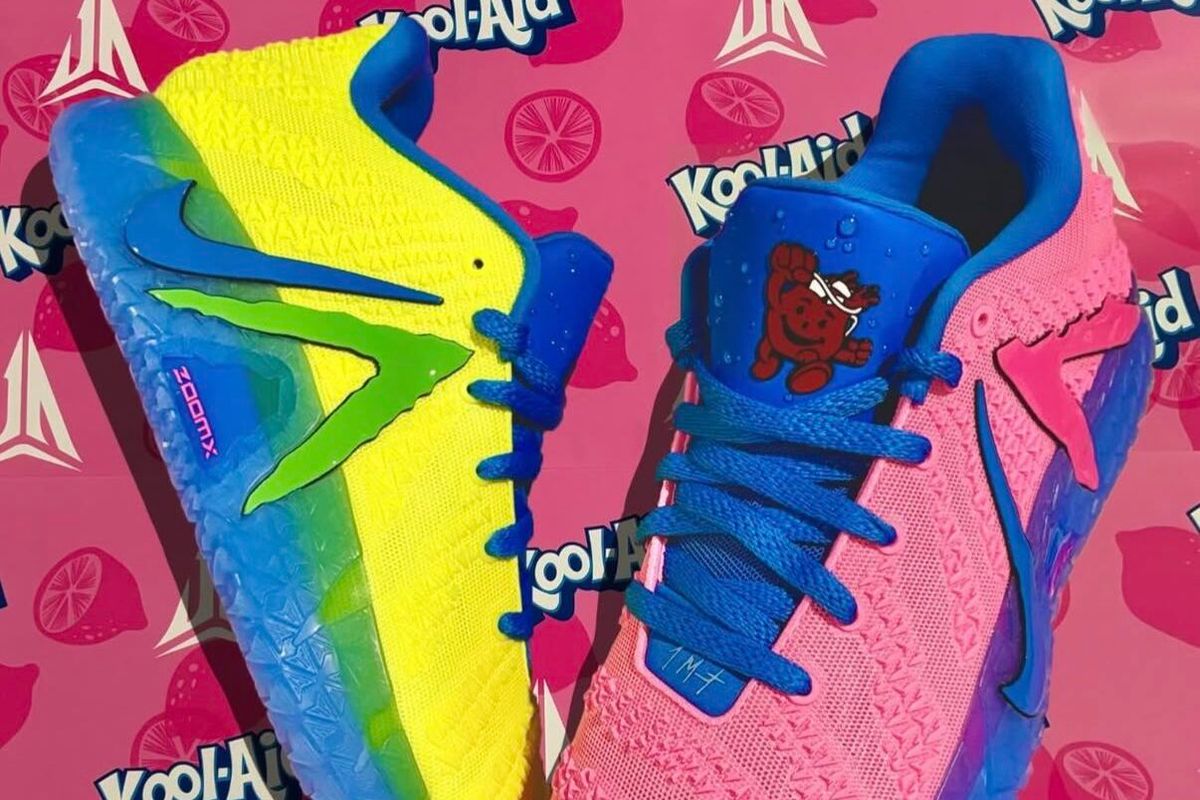 Nike Ja 3 "Kool-Aid" signature basketball sneaker in bright colorway, set to release May 20, 2025