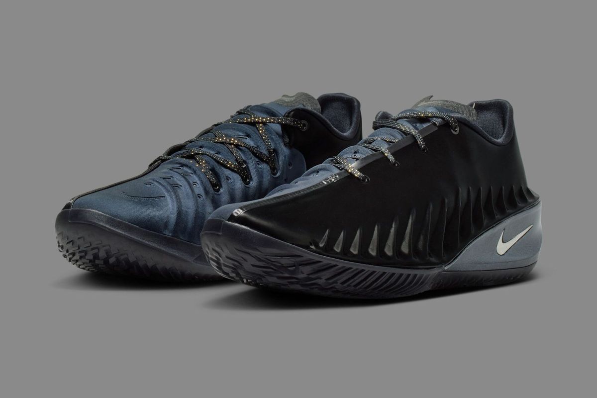 Nike G.T. Cut 4 in black colorway, lateral and medial side views