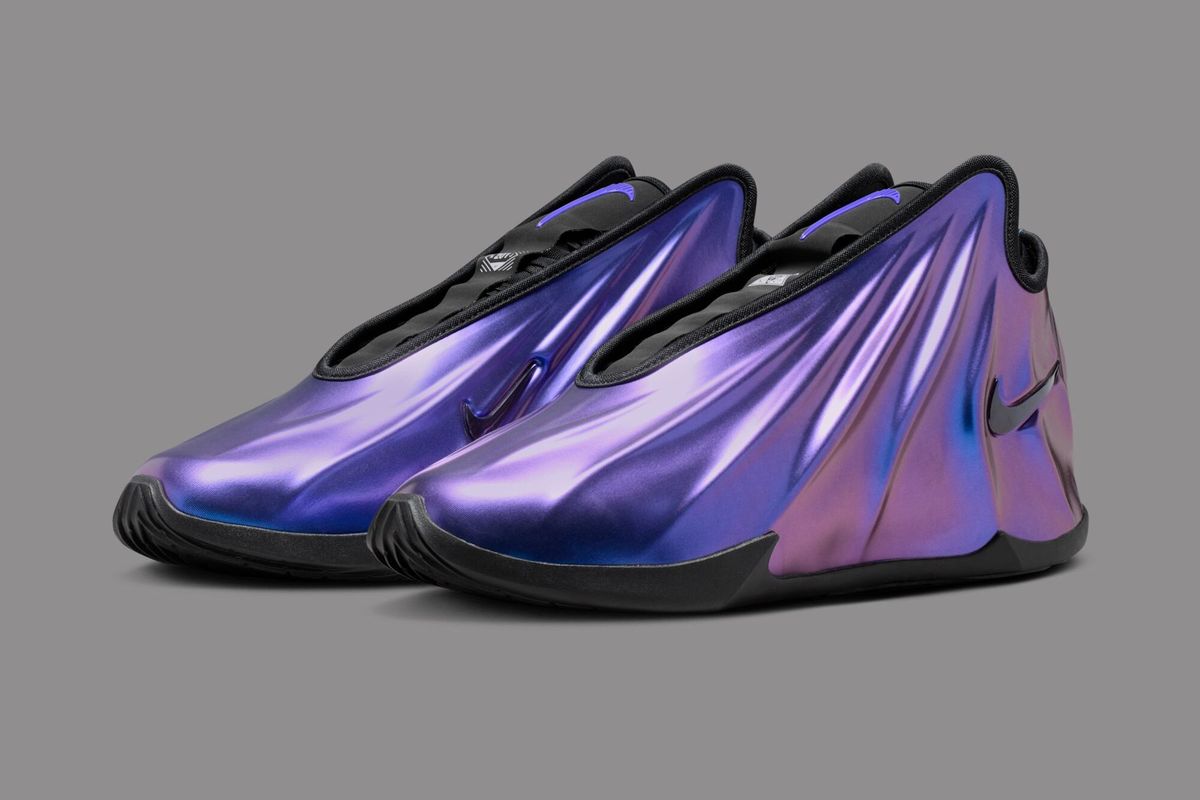 Nike G.T. Future "Unseen Hours" colorway, side and top view of the performance basketball sneaker