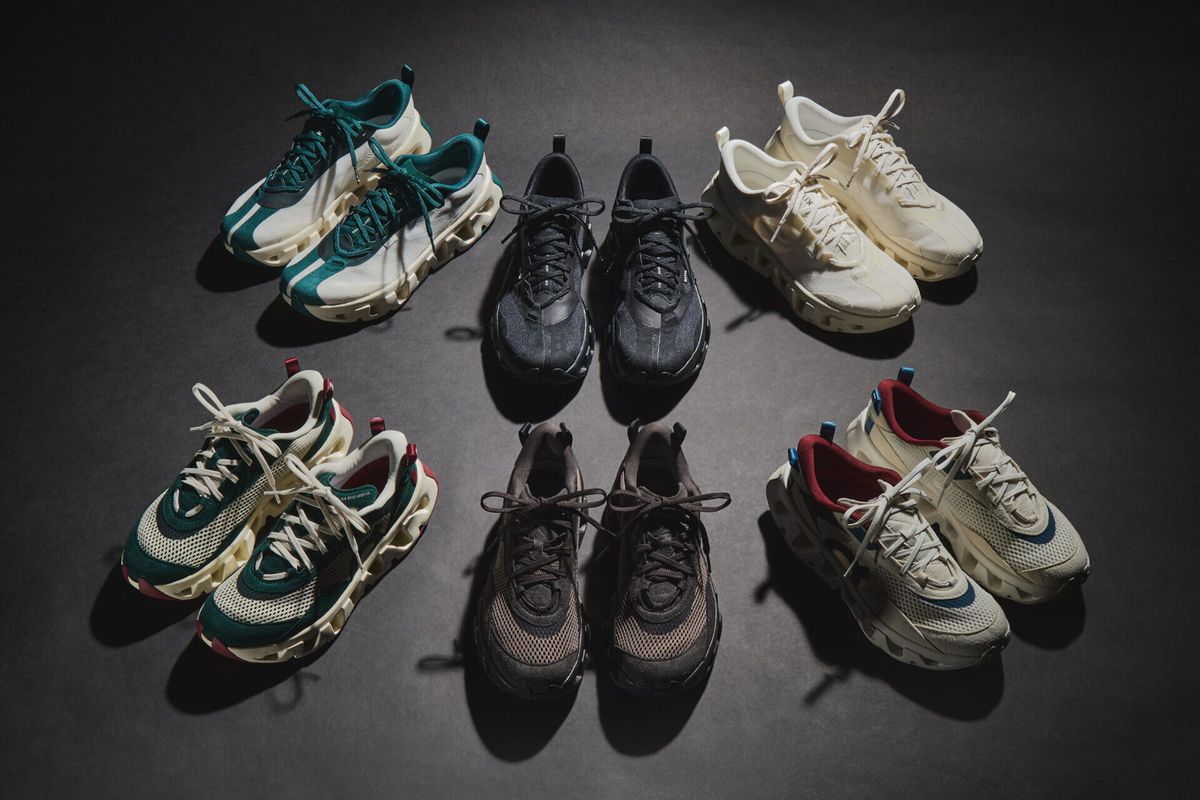 Kith x On K-Tech 1 and K-Tech 2 running shoes from the new multi-year partnership collaboration