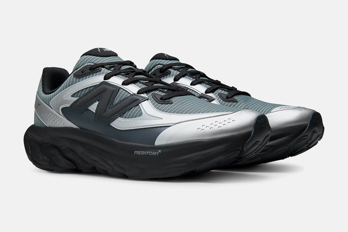 CAYL x New Balance TRN 'Slate Grey' sneaker with muted grey colorway and structured athletic silhouette