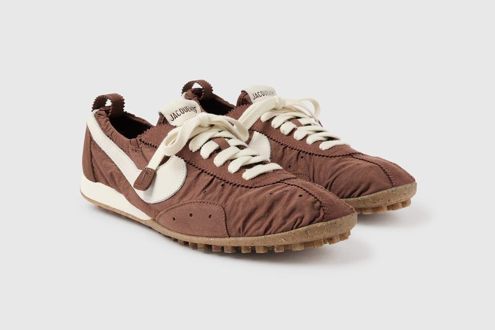 Jacquemus x Nike Moon Shoe WMNS in Fauna Brown colorway, women's exclusive collaboration releasing March 2026