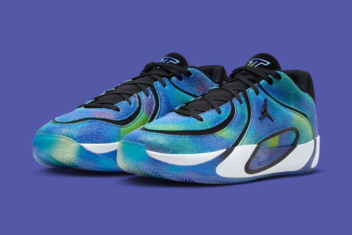 Jordan Tatum 4 'Smooth Soul Vol.2' colorway displayed from multiple angles