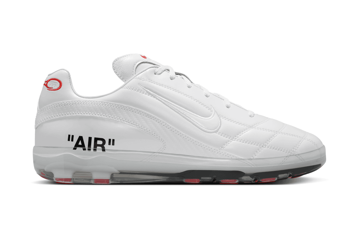 Nike Cryoshot Zoom M9 Team USA colorway from Virgil Abloh Archive collection, releasing June 2026