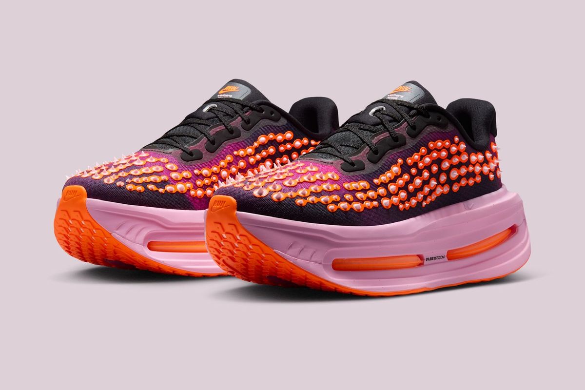 Nike Vomero Premium 'Otaku Approved' in Black, Arctic Pink, Perfect Pink, and Total Orange colorway, released August 2026
