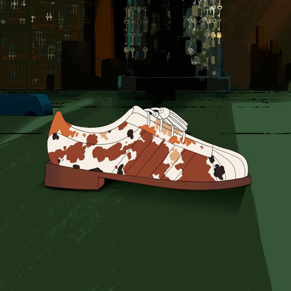 Adidas x Clot Superstar Dress Shoe