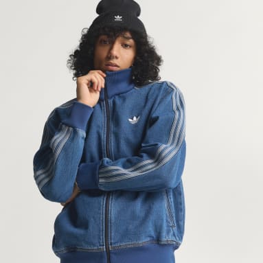 ADICOLOR DENIM FIREBIRD TRACK TOP (use code WINTER)