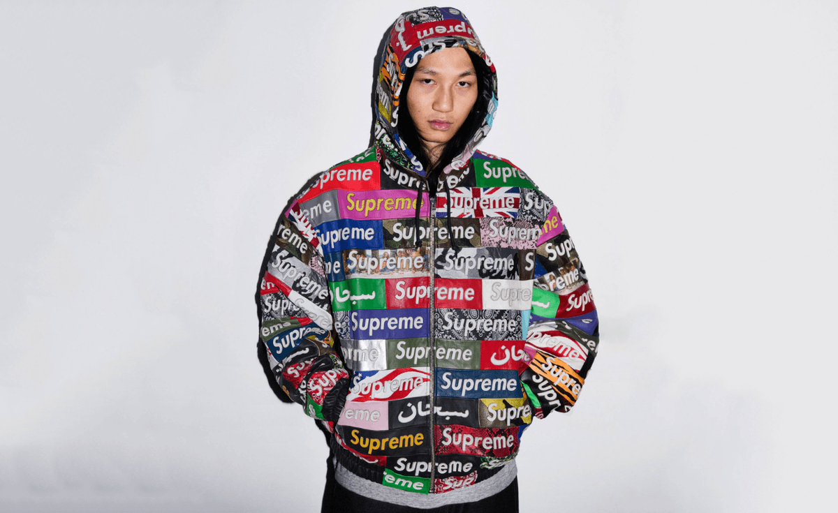 Supreme x Nike Air Max collaboration sneaker and jacket from latest lookbook