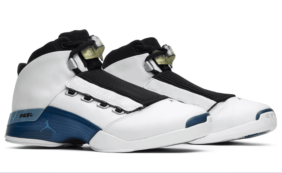 Air Jordan 17 in original colorway with metal briefcase packaging for NBA All-Star 2027