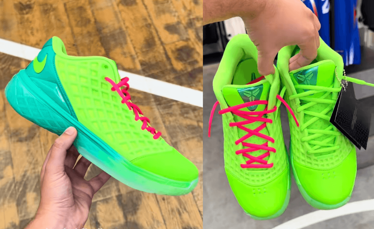 Nike Kobe 3 Protro Surfaces in Grinch Colorway