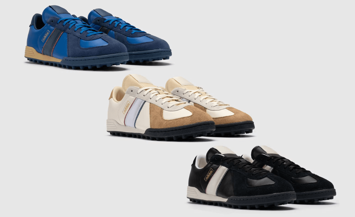 adidas BW Army hybrid silhouette with Mundial-inspired design elements from the Whitaker Group Do Not Duplicate collaboration