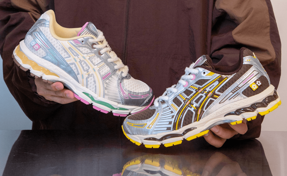 VANDYTHEPINK x Asics Gel-Kayano 12.1 Ice Cream Pack in Chocolate and Vanilla colorways, restocking August 26