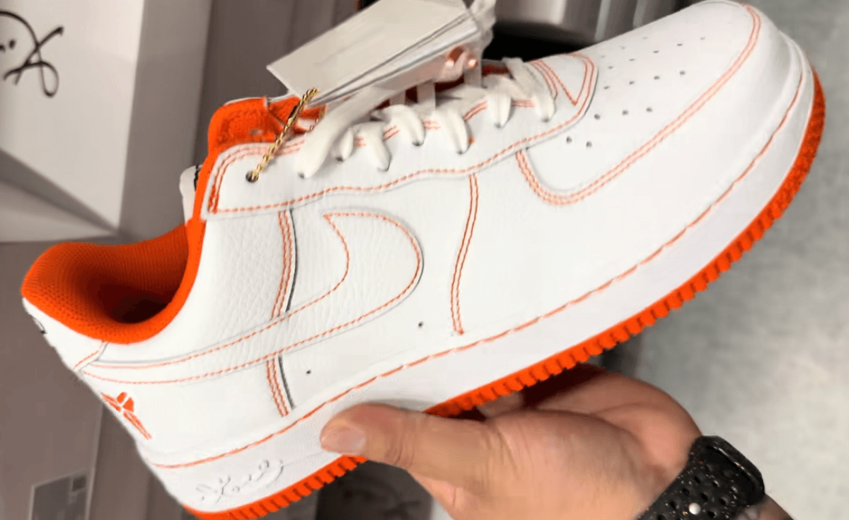 Nike Kobe Air Force 1 Protro shoe, a tribute to the Mamba's 2002 Rucker Park streetball appearance
