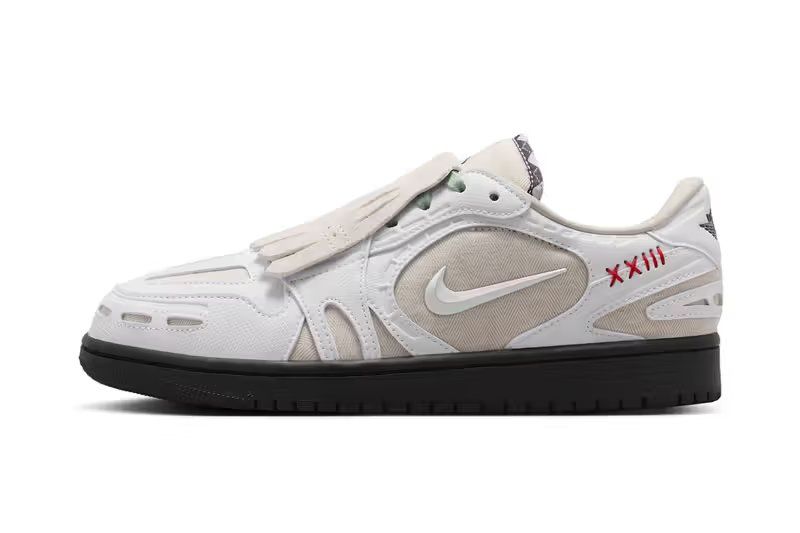 Air Jordan 1 Low MM V3 in Light Orewood Brown with black and steam white accents, shown from multiple angles