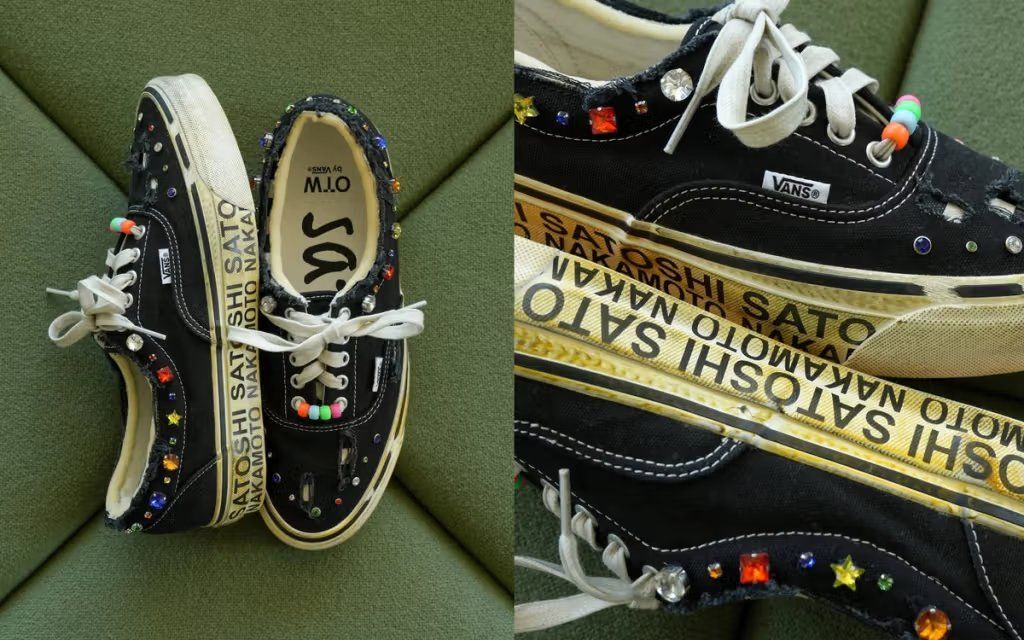 Vans Era silhouette in collaboration with designer Satoshi Nakamoto